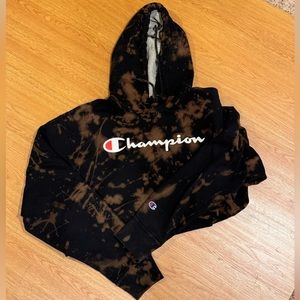 Tie-Dye Champion Hooded Sweatshirt